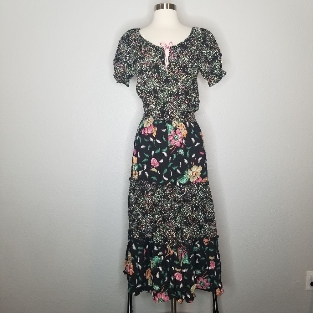 Vintage Union Made Boho‎ Cottagecore Prairie Dress